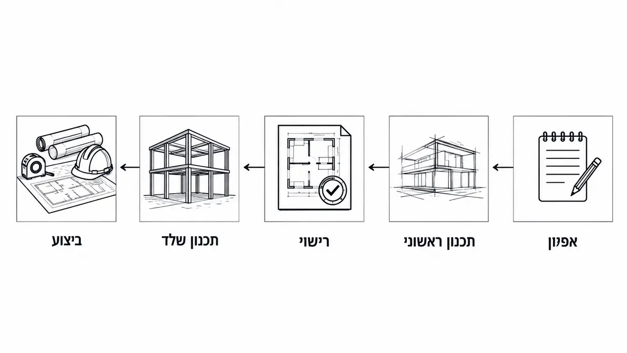 מהרעיון ועד הביצוע, מי אחראי על מה