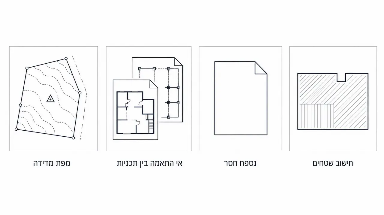 ארבע הסיבות שבגללן תיקים חוזרים מהוועדה