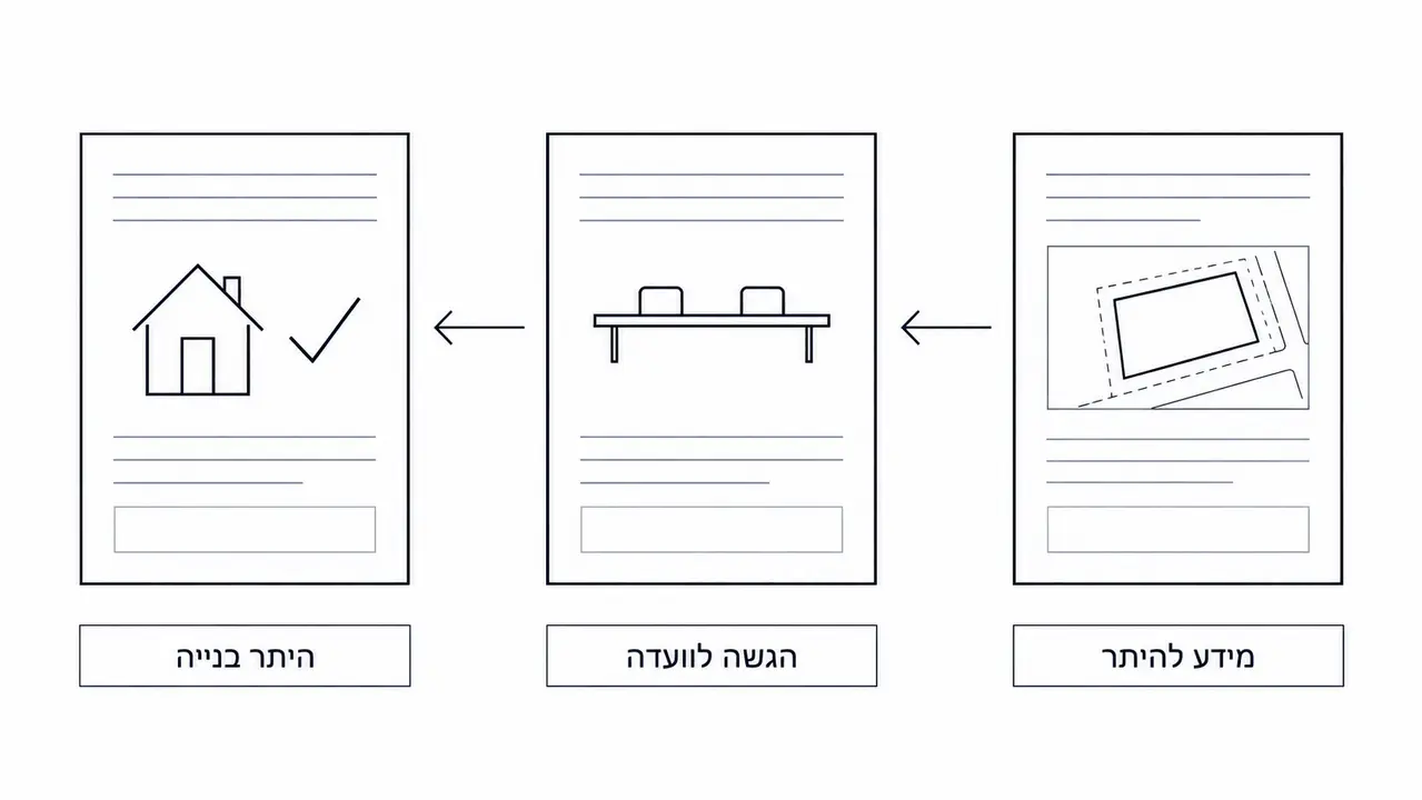 איך מזהים בתיק עבודות יכולת רישוי והיתרי בנייה מול רשויות