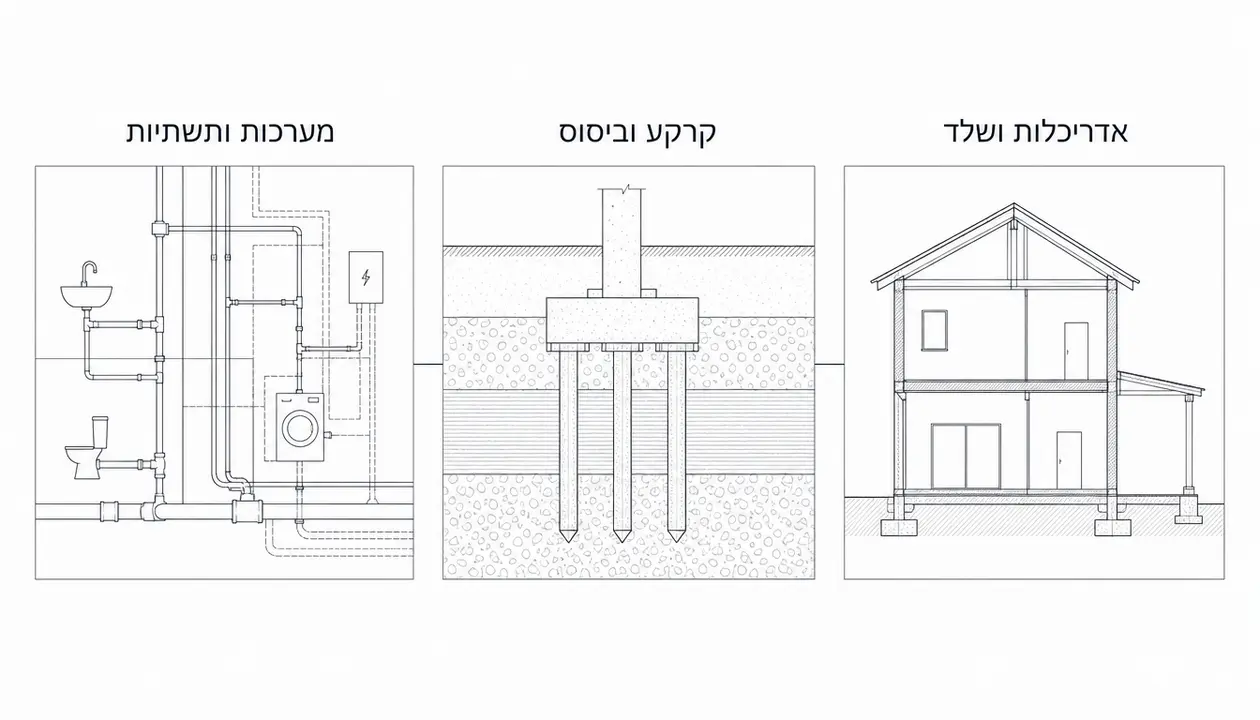 אילו יועצים צריך לשלב בתהליך התכנון ומתי מכניסים אותם לעבודה